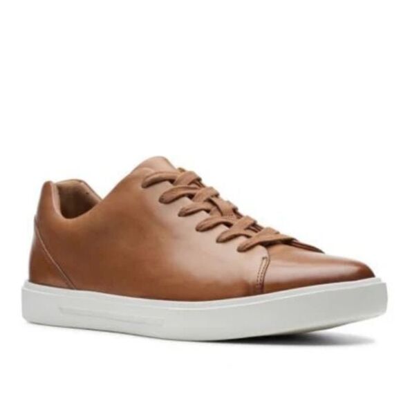 CLARKS - UnCosta Lace Tan Sneaker - Picture 1 of 6